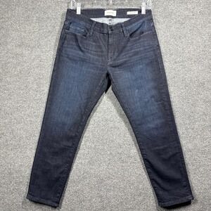 FRAME Jeans Womens 27 Le Garçon Crop Penmar